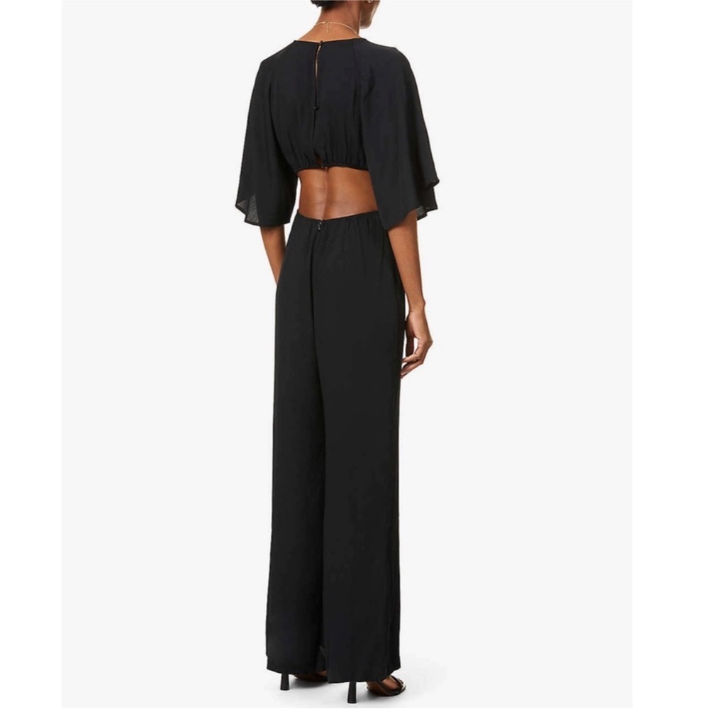Reformation cornelia Black Jumpsuit